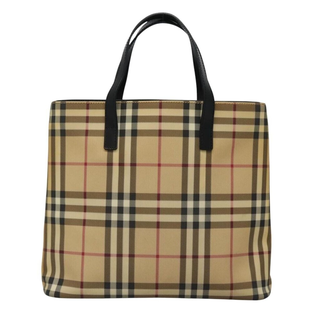 Burberry Nova Check Tote canvas check pattern Small